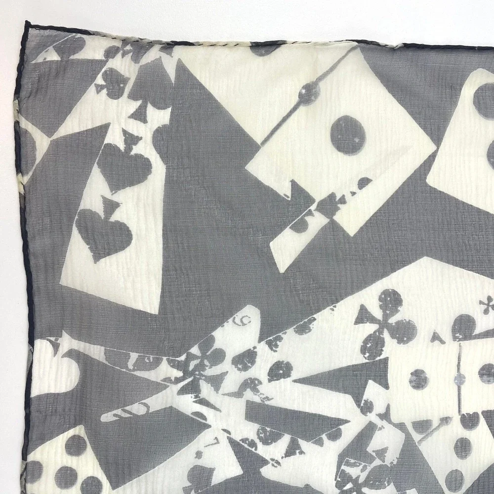 Vintage GALLIANO CHRISTIAN DIOR Silk Scarf Square‎ 27